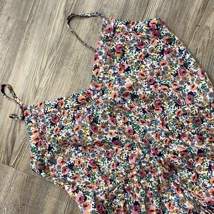 Jessica Simpson NWOT mini tiered floral dress SZ L